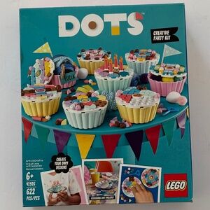 LEGO DOTS Creative Birthday Party Kit w/ Cupcakes Set #41926 - Imperfect Box